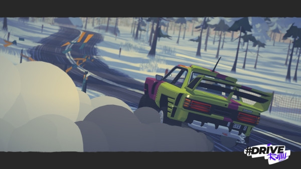 Стилизованная аркада #DRIVE Rally доедет до консолей 18 июня