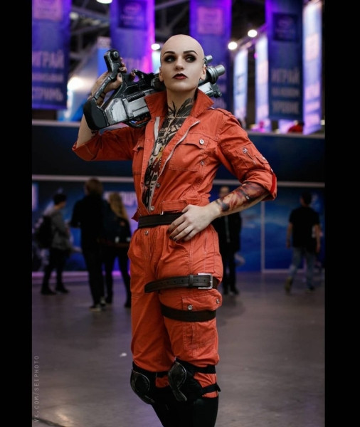 Лучший косплей Джек из Mass Effect