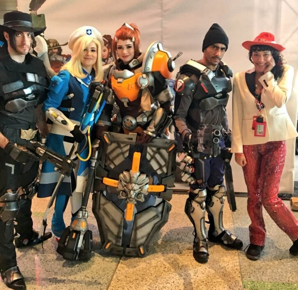 Косплей Бригитты из Overwatch выглядит идеально