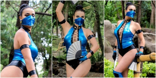 Лучший косплей Китаны из Mortal Kombat