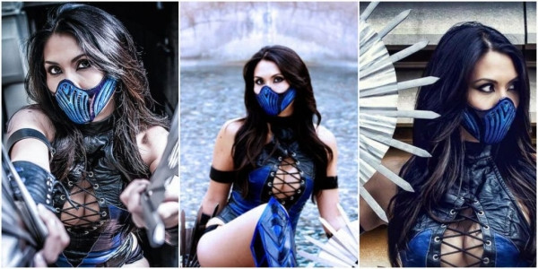 Лучший косплей Китаны из Mortal Kombat