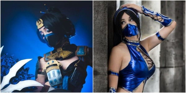 Лучший косплей Китаны из Mortal Kombat