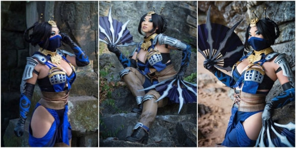 Лучший косплей Китаны из Mortal Kombat