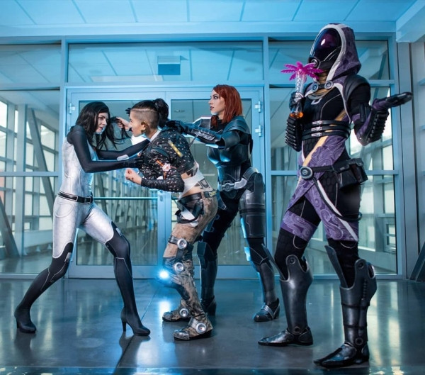 Лучший косплей Джек из Mass Effect