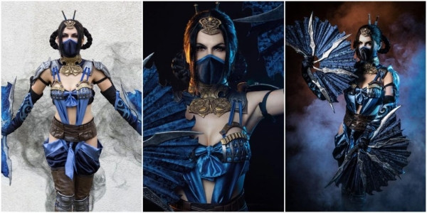 Лучший косплей Китаны из Mortal Kombat