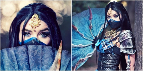 Лучший косплей Китаны из Mortal Kombat