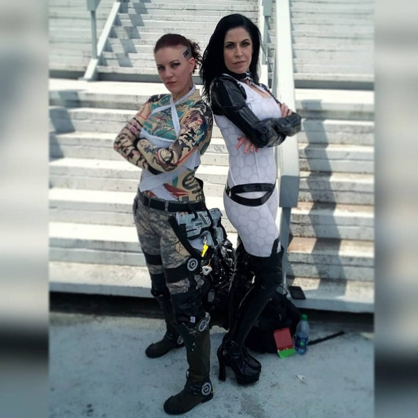 Лучший косплей Джек из Mass Effect