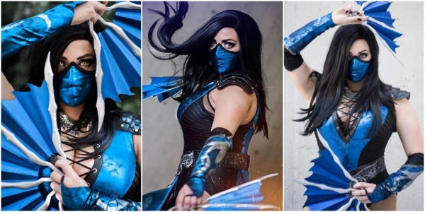 Лучший косплей Китаны из Mortal Kombat