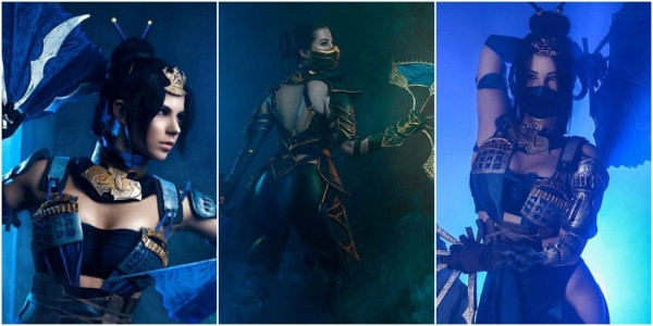 Лучший косплей Китаны из Mortal Kombat