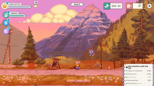 Уютный симулятор заправки The Last Gas Station про красную панду выйдет 28 апреля