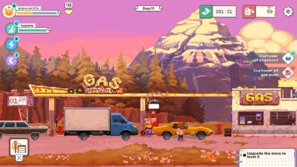 Уютный симулятор заправки The Last Gas Station про красную панду выйдет 28 апреля