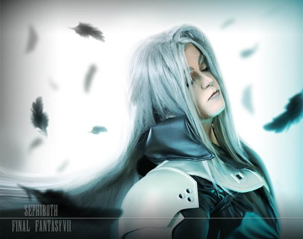 Здесь персонаж из Final Fantasy VII представлен героем, а не злодеем