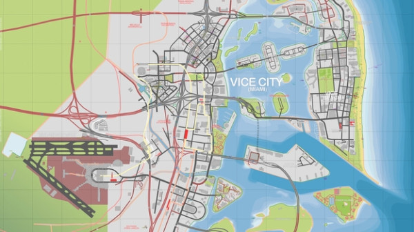 GTA 6 обновленную карту с измененными дорогами, новыми домами показали