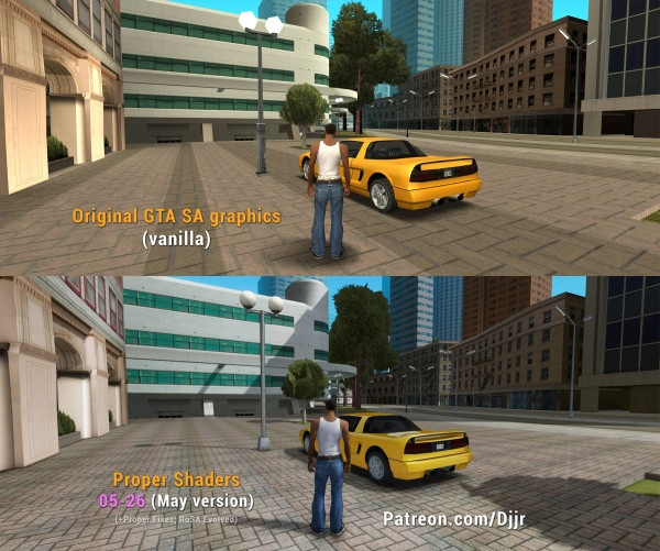 GTA San Andreas с современной графикой показали