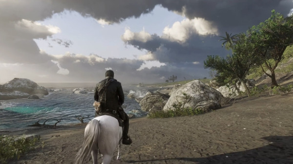 Red Dead Redemption 2 обновленное качество графики с реалистичным освещением показали