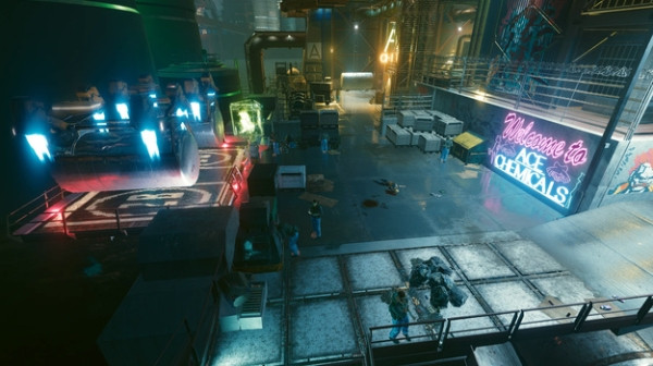Cyberpunk 2077 фабрику Джокера показали