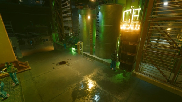Cyberpunk 2077 фабрику Джокера показали