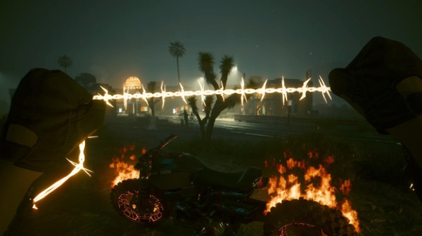 Cyberpunk 2077 нашли Призрачного гонщика и показали Cyberpunk 2077 нашли Призрачного гонщика и показали