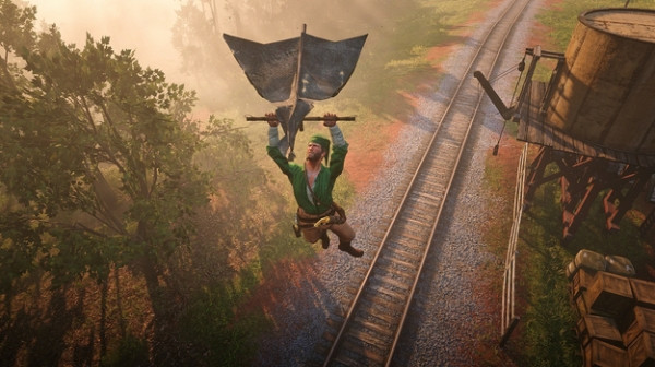 Red Dead Redemption 2 появилась опция передвигаться по воздуху