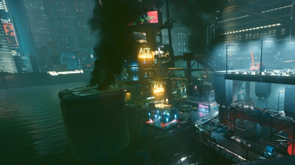 Cyberpunk 2077 фабрику Джокера показали
