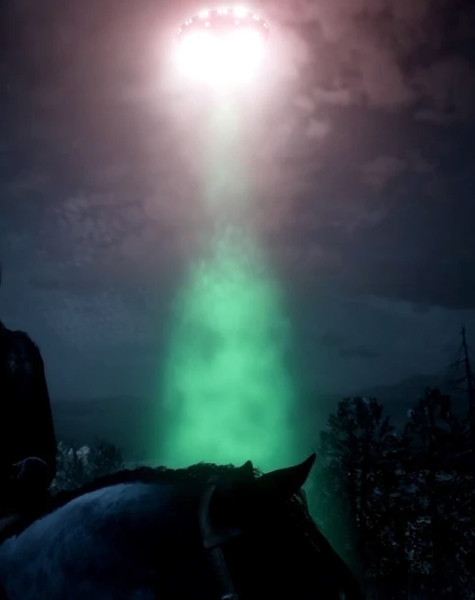 Red Dead Redemption 2 нашествие пришельцев показали