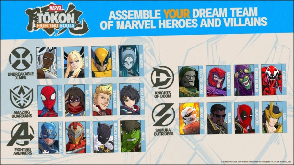 В MARVEL Tōkon: Fighting Souls появятся Блэйд, Локи и Дэдпул