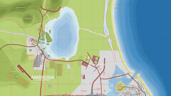 GTA 6 преображенную карту с новыми дорогами и островами показали GTA 6 преображенную карту с новыми дорогами и островами показали