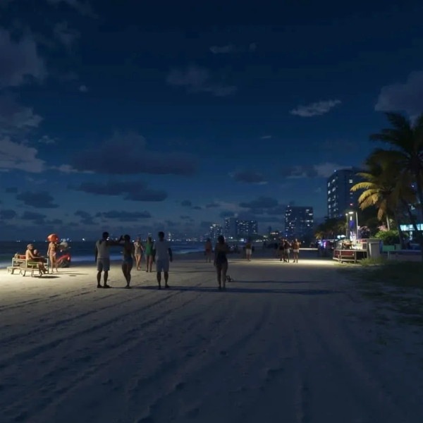 GTA 6 пляж Вайс-Сити с другого ракурса показали