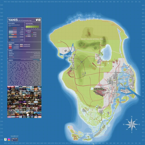 GTA 6 преображенную карту с новыми дорогами и островами показали GTA 6 преображенную карту с новыми дорогами и островами показали