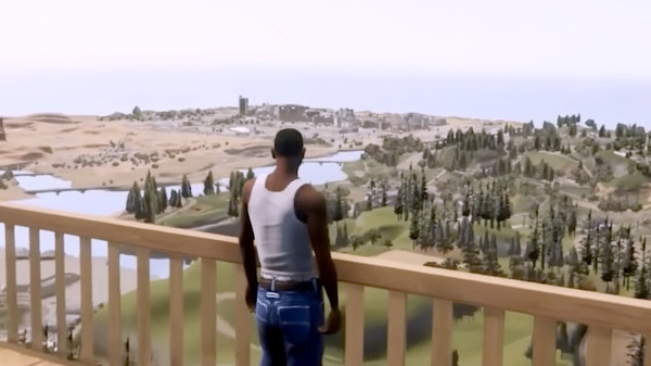 В GTA San Andreas открытие порталов в другие части GTA показали