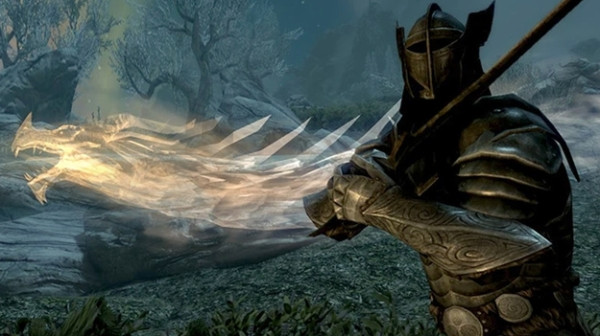 Skyrim нашли нового огненного дракона и показали Skyrim нашли нового огненного дракона и показали