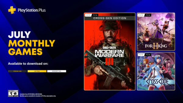 PS+ в июле — Call of Duty: Modern Warfare III, For the King II и CrossCode PS+ в июле — Call of Duty: Modern Warfare III, For the King II и CrossCode