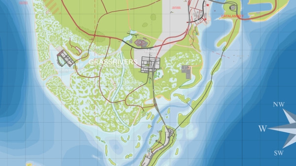 GTA 6 переделанную карту с обновленными дорогами, горами и островами показали