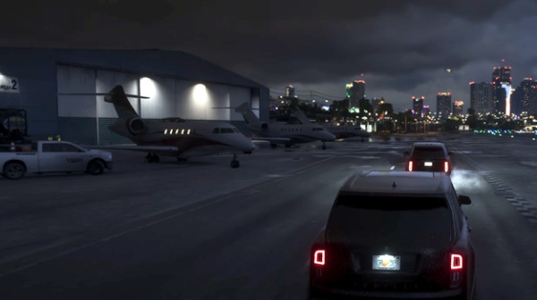 GTA 6 поездку по летному полю аэропорта показали
