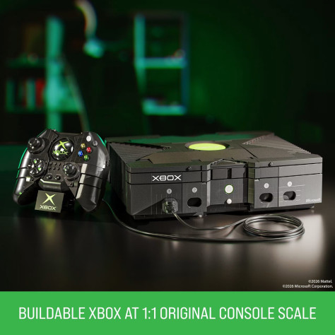 Mattel выпустит реплику оригинальной Xbox из 3 509 деталей