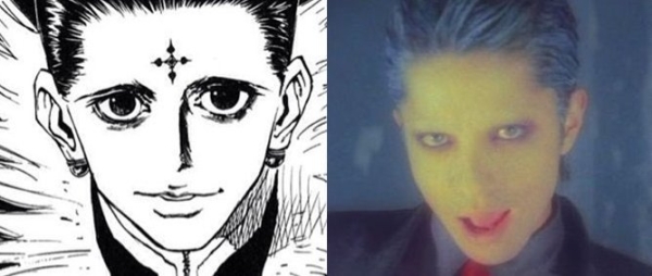 Японская рок-звезда выступает в косплее из Hunter X