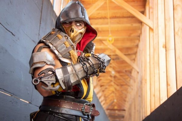 Лучший косплей Скорпиона из Mortal Kombat