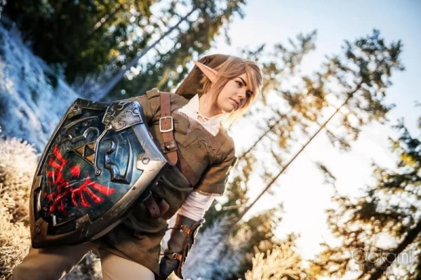 Очень симпатичный косплей по игре Legend of Zelda Очень симпатичный косплей по игре Legend of Zelda
