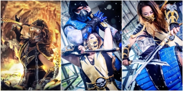 Лучший косплей Скорпиона из Mortal Kombat