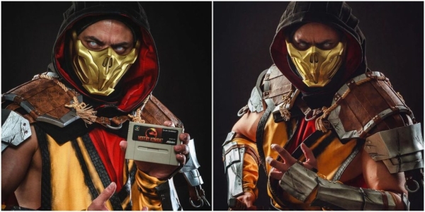 Лучший косплей Скорпиона из Mortal Kombat