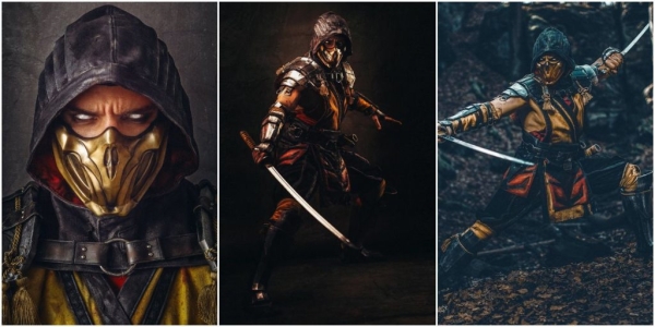 Лучший косплей Скорпиона из Mortal Kombat