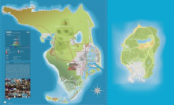 GTA 6 размеры карты показали с конкретным примером GTA 6 размеры карты показали с конкретным примером