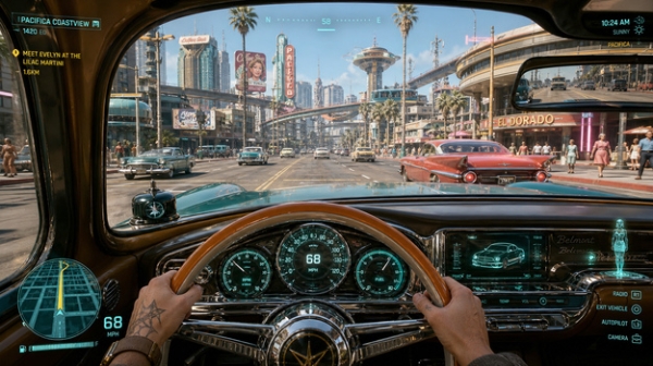 Cyberpunk 2077 в новом времени показали