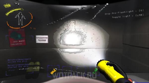 Как можно купить, включить и зарядить фонарик в игре Lethal Company Как можно купить, включить и зарядить фонарик в игре Lethal Company