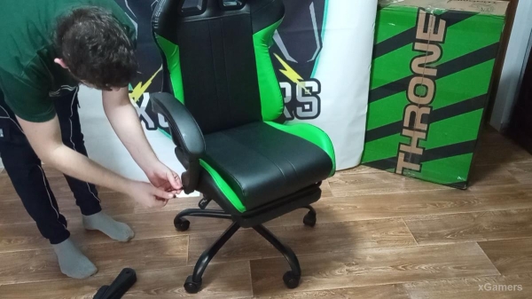 Сборка и обзор обновлённого игрового кресла VMMGAME THRONE Сборка и обзор обновлённого игрового кресла VMMGAME THRONE