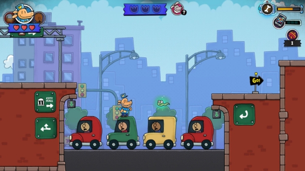 Dog Man: Bark in Action &mdash; задорный платформер про человека-собаку