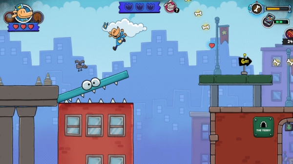Dog Man: Bark in Action &mdash; задорный платформер про человека-собаку