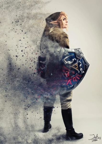 Очень симпатичный косплей по игре Legend of Zelda Очень симпатичный косплей по игре Legend of Zelda