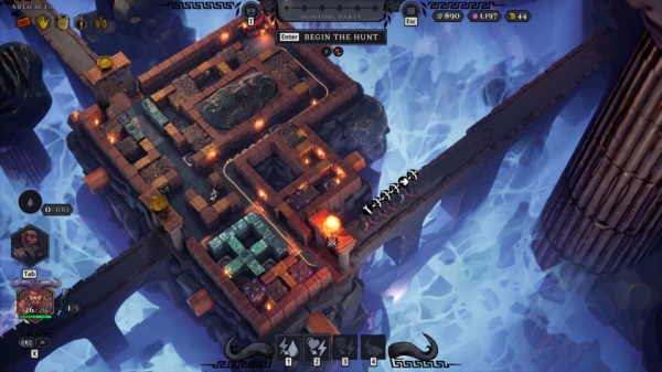 Необычный роуглайт про Минотавра MINOS выйдет 9 апреля