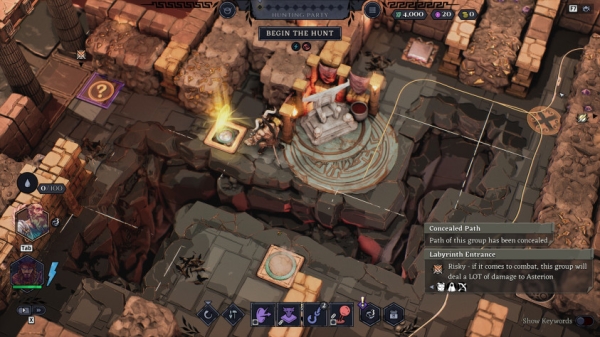 Необычный роуглайт про Минотавра MINOS выйдет 9 апреля